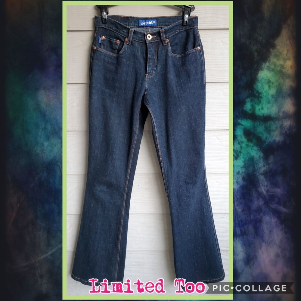 Too Blue Indigo Wash Flare Leg Jeans